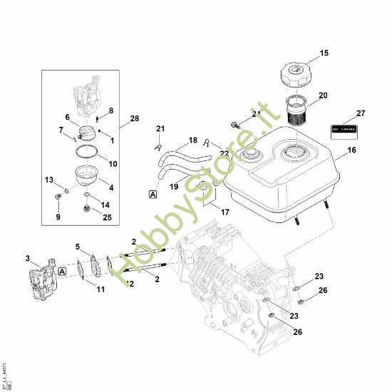 Picture of G - Sistema di alimentazione carburante EHC 705.0 (EHC705-0001)